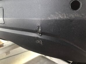 Plastikschaden Audi Q3