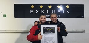 Nach der Smartrepair Schulung beim Autoputzer steht Kadrija nichts mehr im Weg