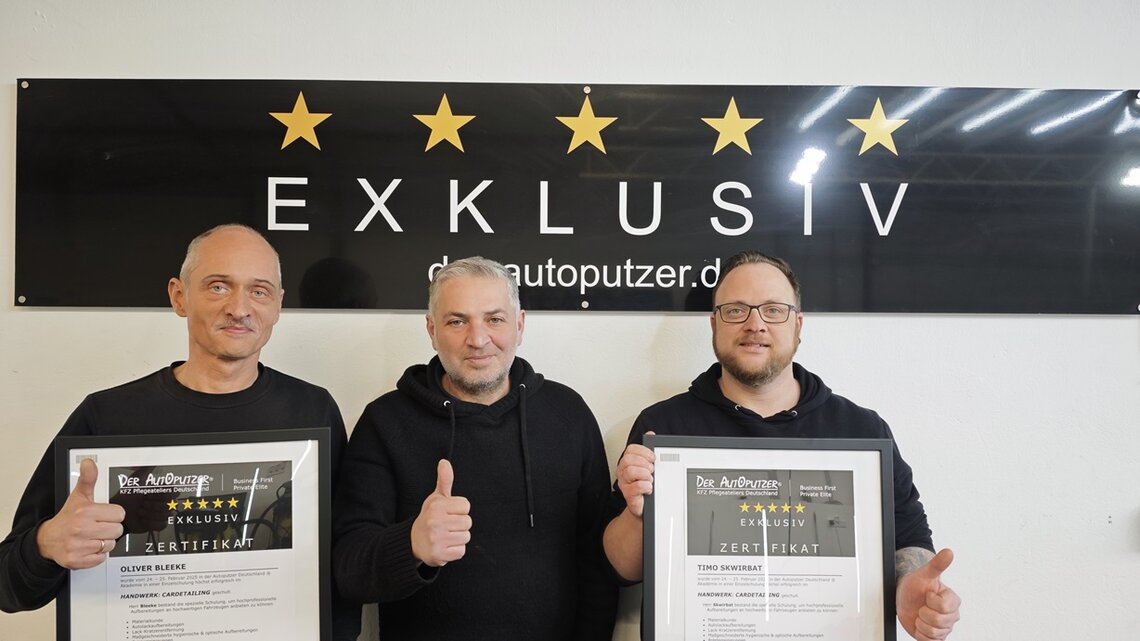 Oliver Bleeke, Yalcin Boyacioglu (Trainer), Timo Skwirbat