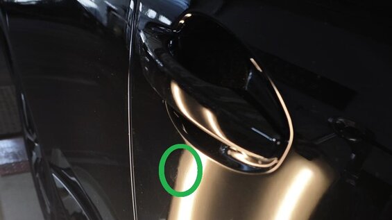 Dellenentfernung mit Garantie: falls die Leasinggesellschaft etwas reklamiert, darf die Kundin unsere Arbeit reklamieren!