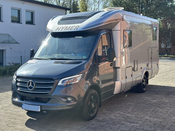 Kaum zu erkennen, dass dieses Wohnmobil ein Gebrauchtfahrzeug ist